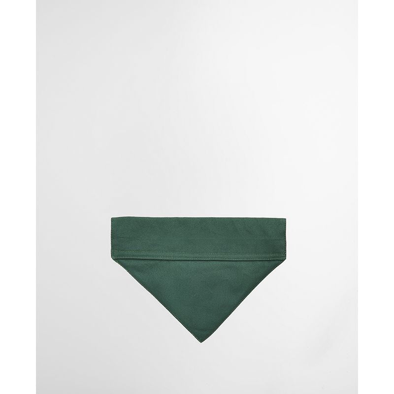 Bandana vert à logo Barbour