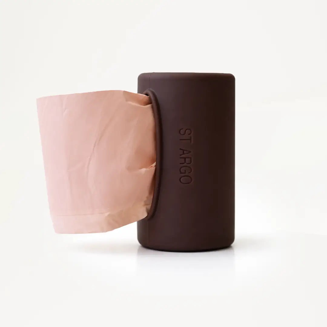 Distributeur de sacs à déjections en silicone