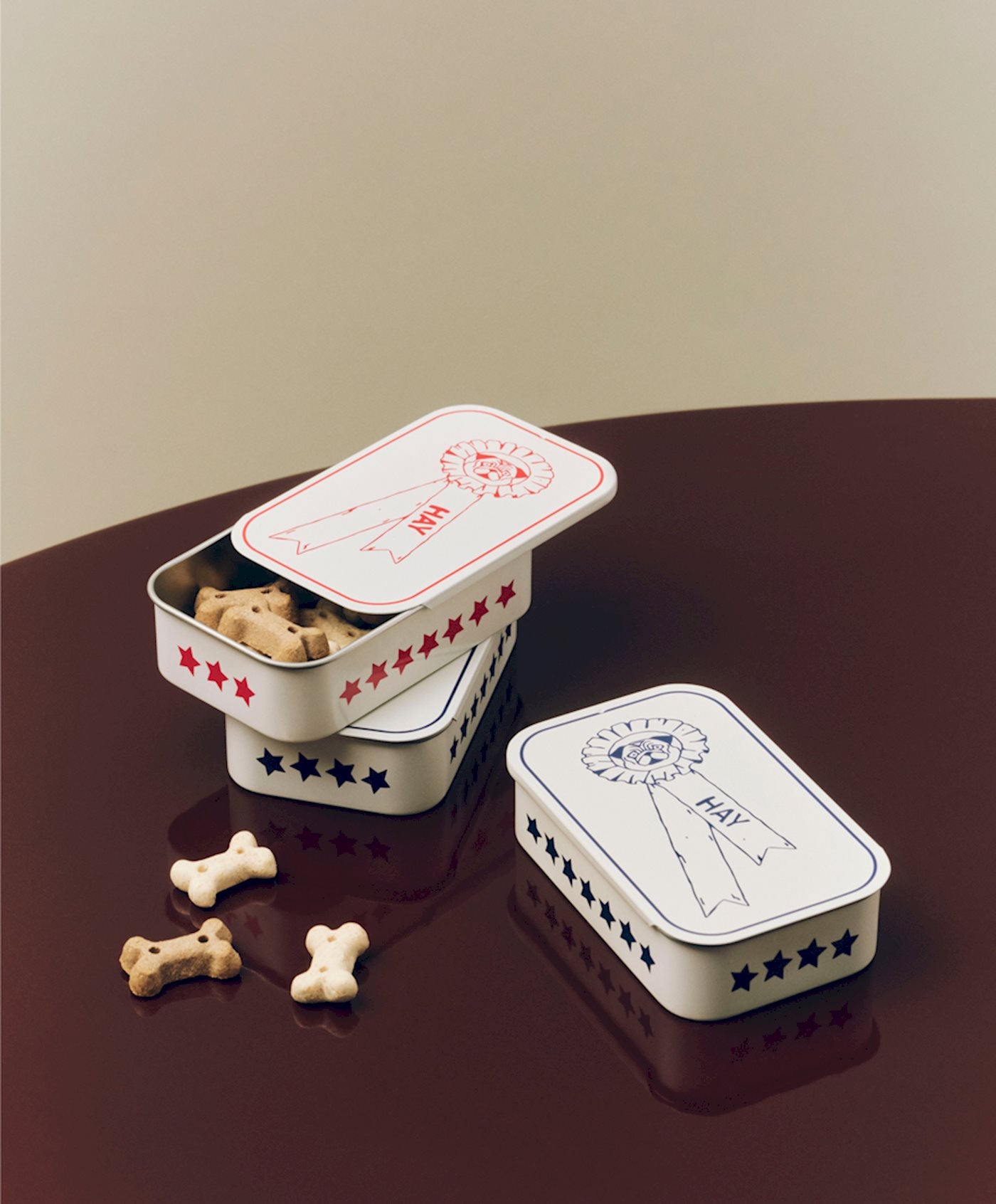 Boîte en fer-blanc pour friandises HAY