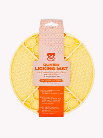 Tapis de léchage à ventouses