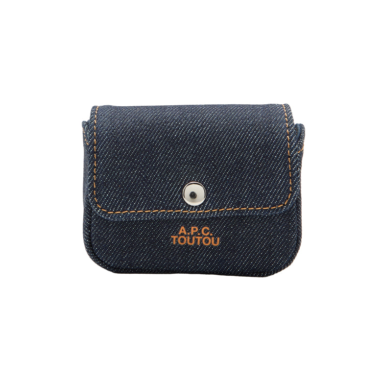 Distributeur de sacs à déjections en denim A.P.C.