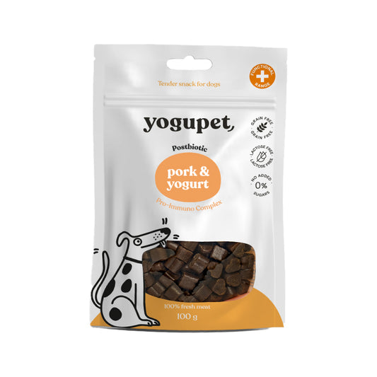 Friandises porc et yaourt