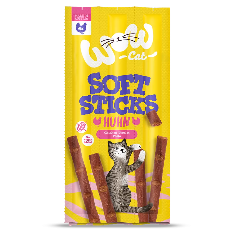 Soft Sticks au poulet pour chat