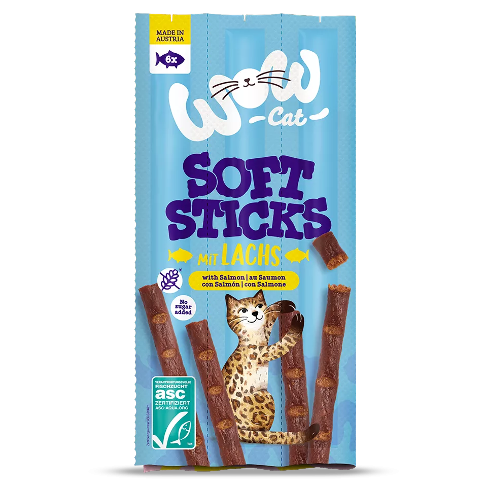 Soft Sticks au saumon pour chat