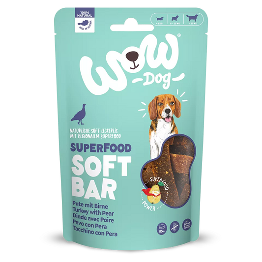 Friandises barres Superfood Dinde et Poire