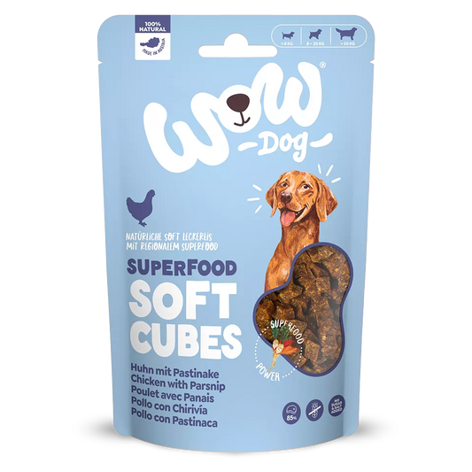 Friandises cubes Superfood Poulet et Panais