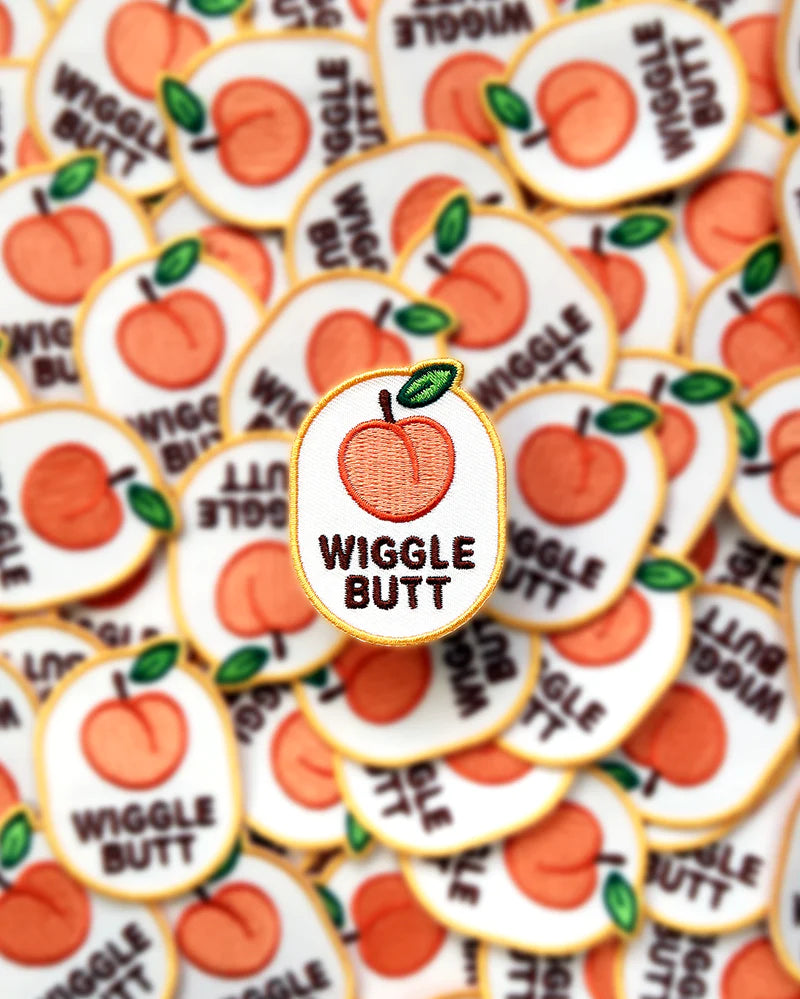 Badge "Wiggle Butt"
